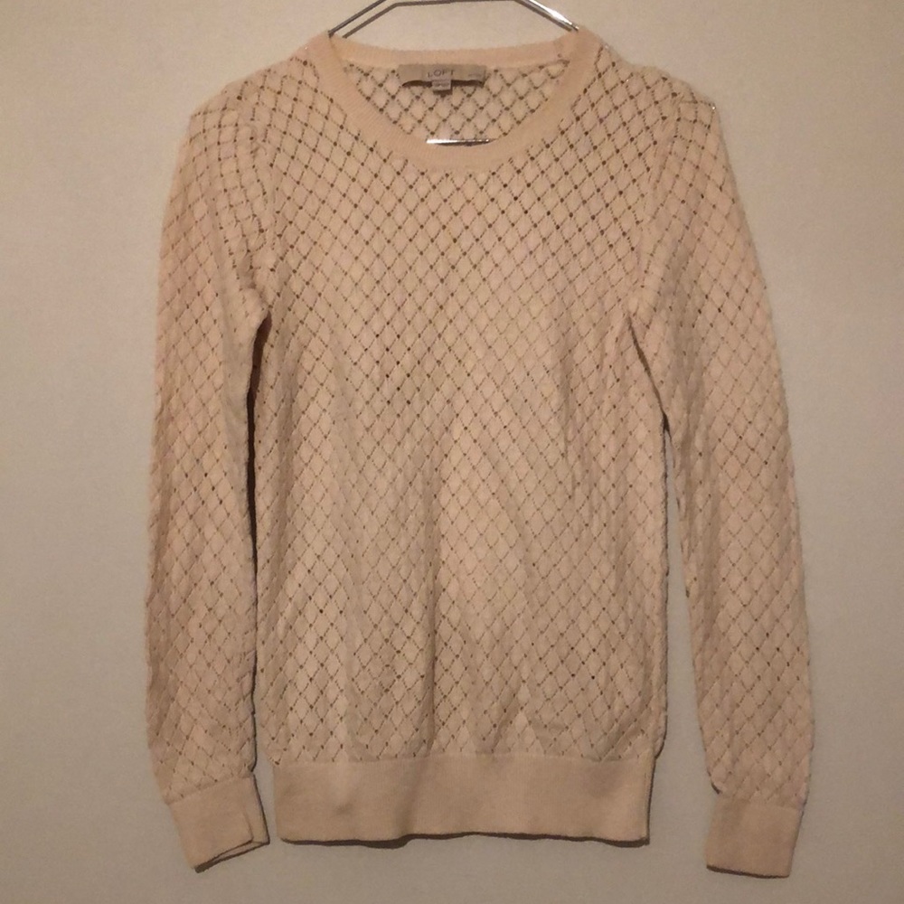 Ann Taylor | LOFT | White Sweater